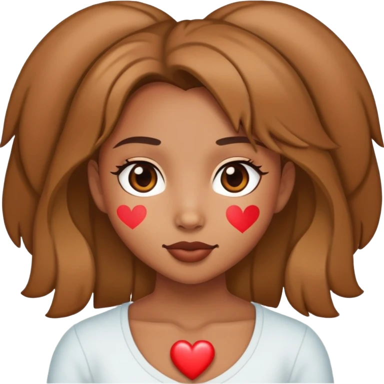 Keniyah with heart  emoji