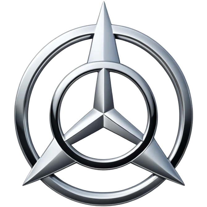 Mercedes benz logo emoji