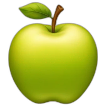 apple fully golden emoji