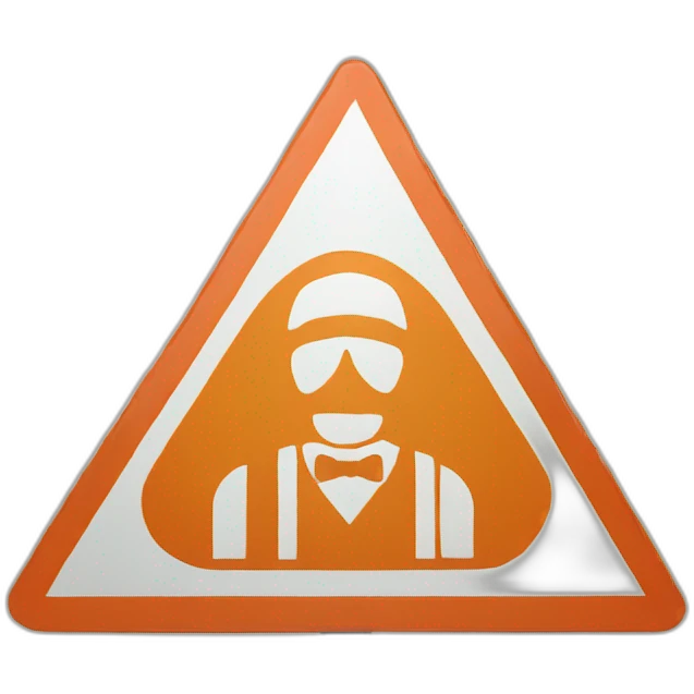caution sign emoji
