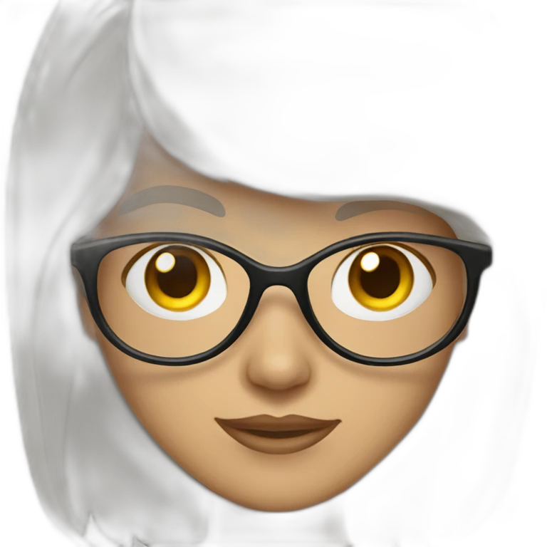 vision pro weared woman emoji