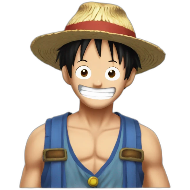 luffy simpsom emoji