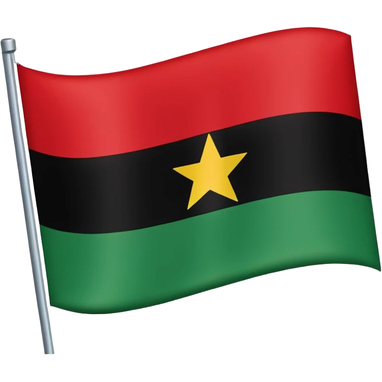 Pan African Flag emoji