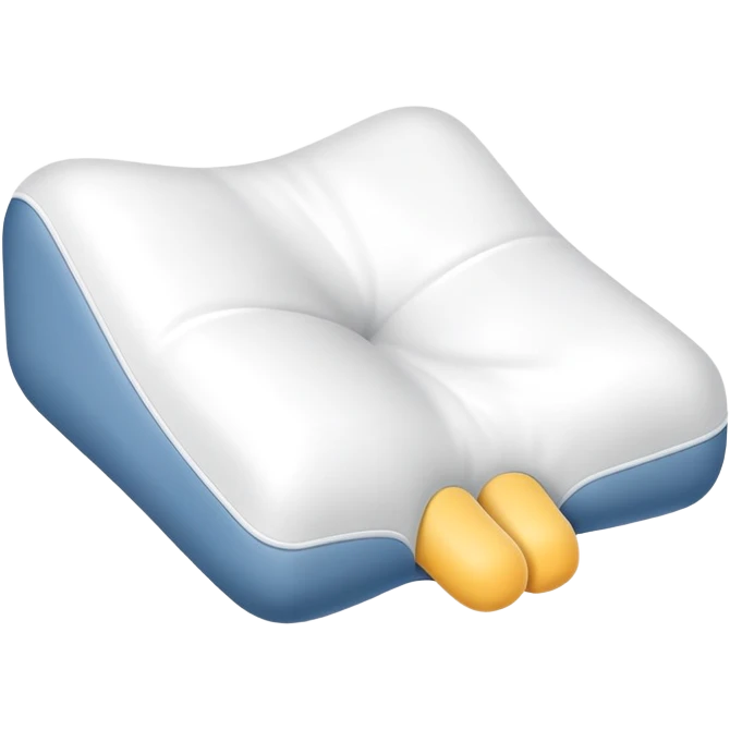 orthopedic leg elevation pillow for varicose veins emoji