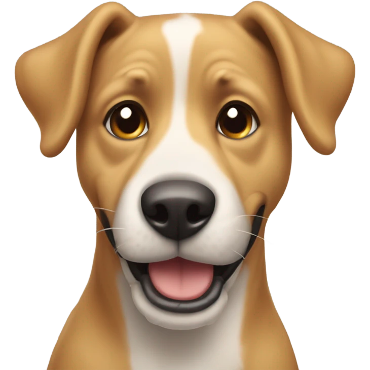 Perro feliz  emoji