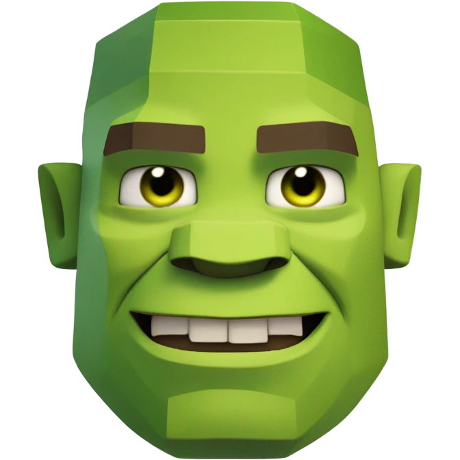 Minecraft shreck emoji