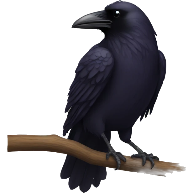 Raven emoji