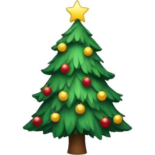 Christmas tree emoji
