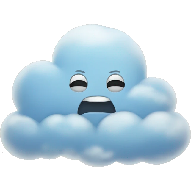 Cloud  emoji