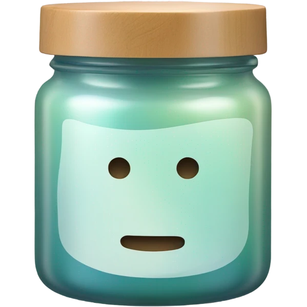 aesthetic jar of mask emoji