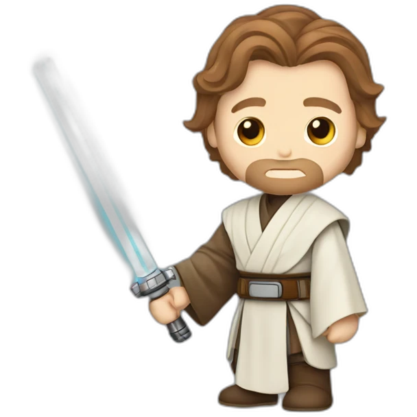 Obi wan light saber emoji