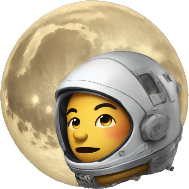 Bitcoin to the moon emoji