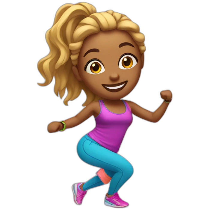 zumba girls emoji