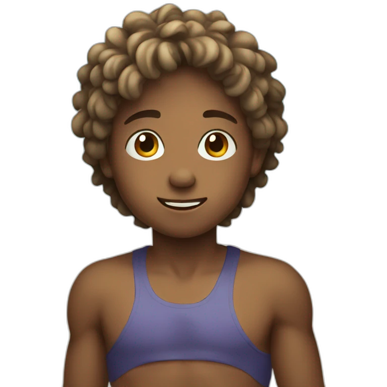 Boy at beach emoji