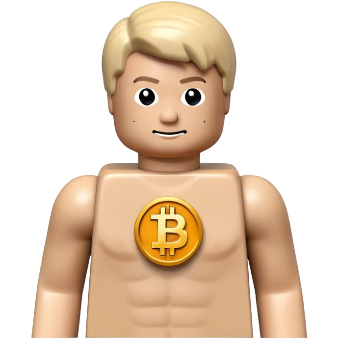 lego homme bitcoin emoji