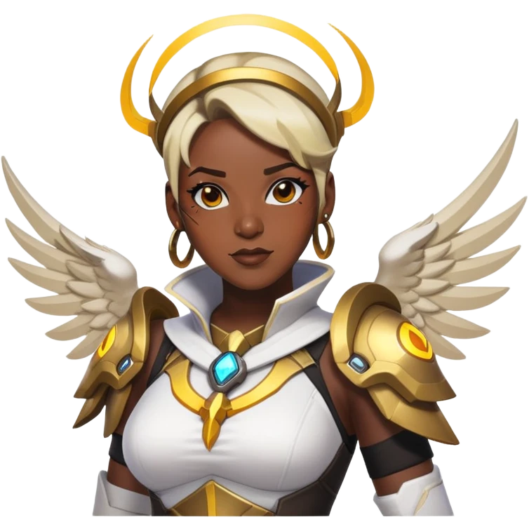 lebron james cosplaying mercy from overwatch emoji