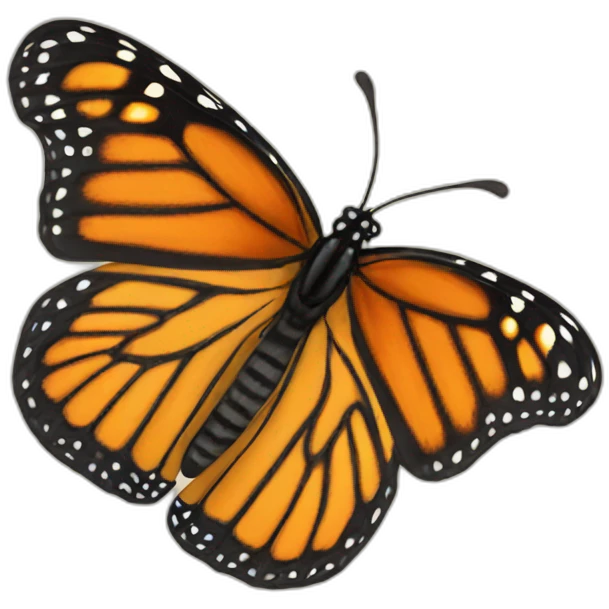 monarch-butterfly emoji