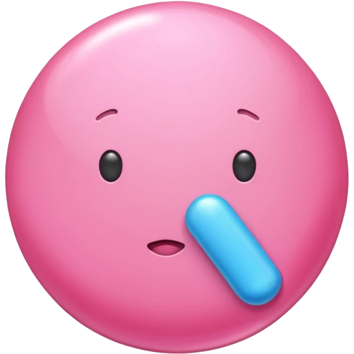 pink google word emoji