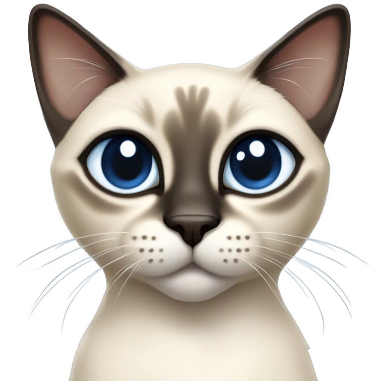 Siamese cat emoji