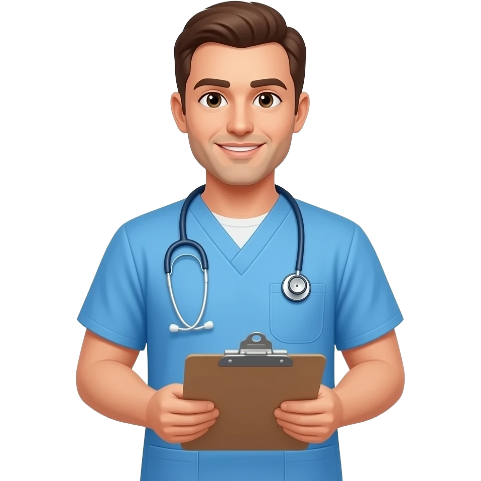 Man Health Worker emoji
