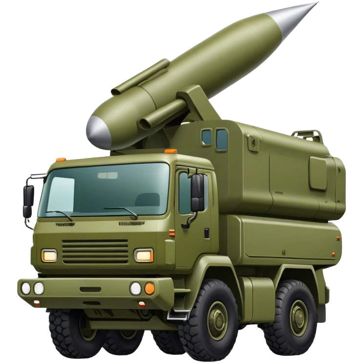 SCUD Missile truck emoji