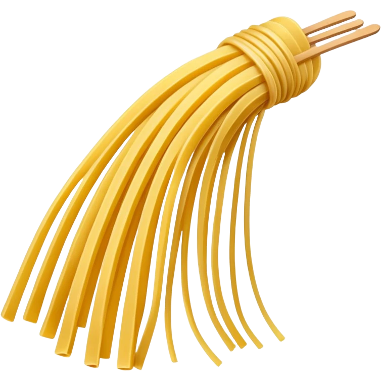 Spaghetti noodle emoji