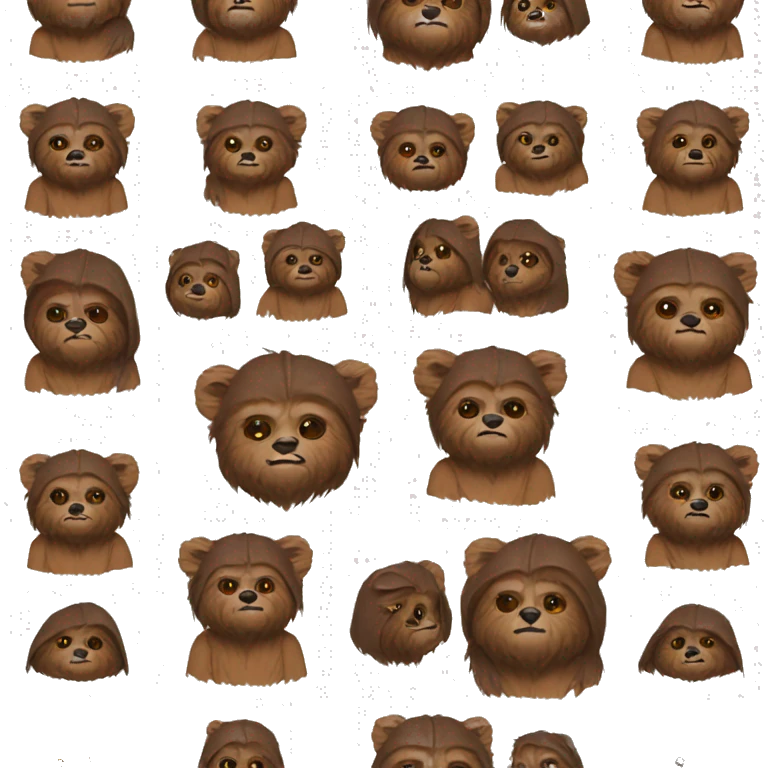 Ewok emoji