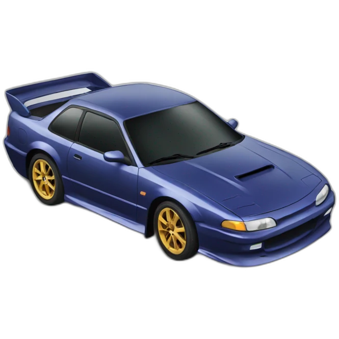 Car drift  emoji