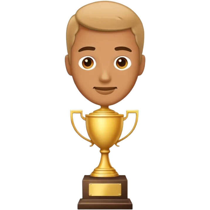 turn him into a trophy  emoji