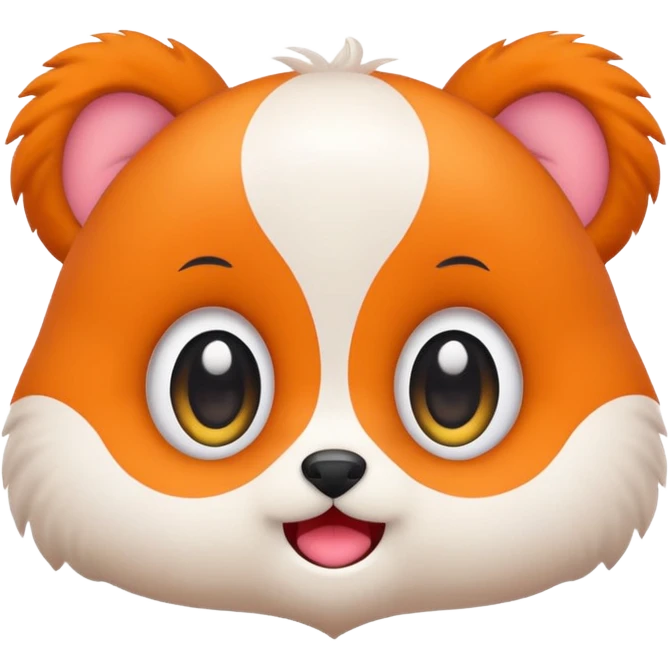 cute anime kawaiii figure icon no like really cute like a little chibi animal being all cute and happy emoji