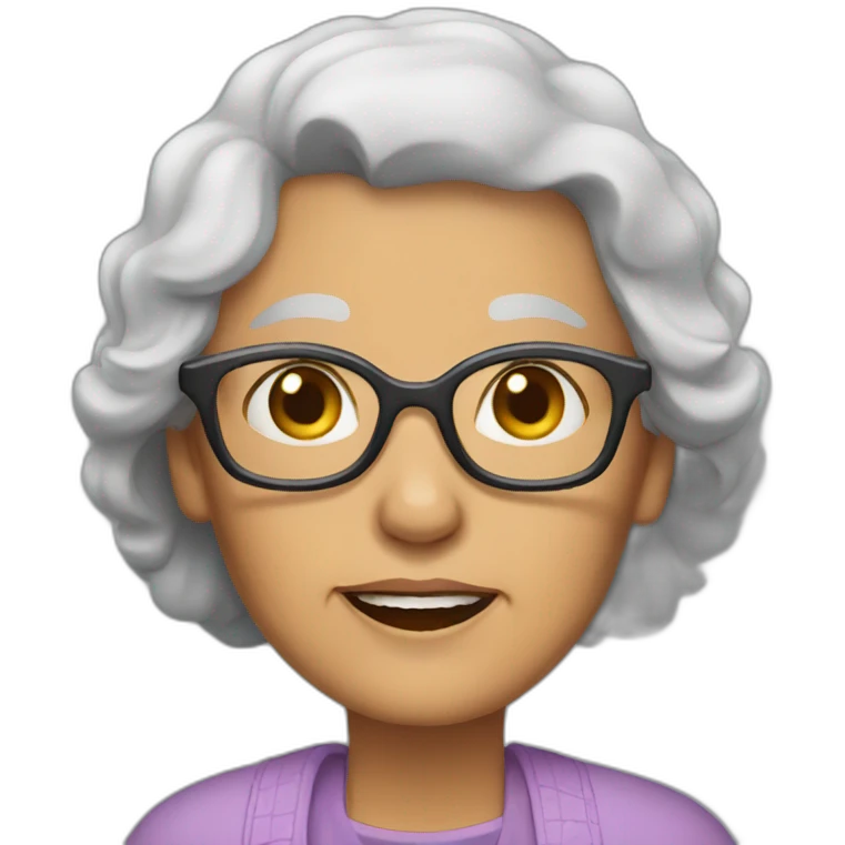 grandma emoji