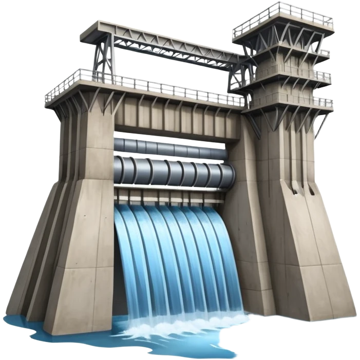 hydroelectric power station emoji