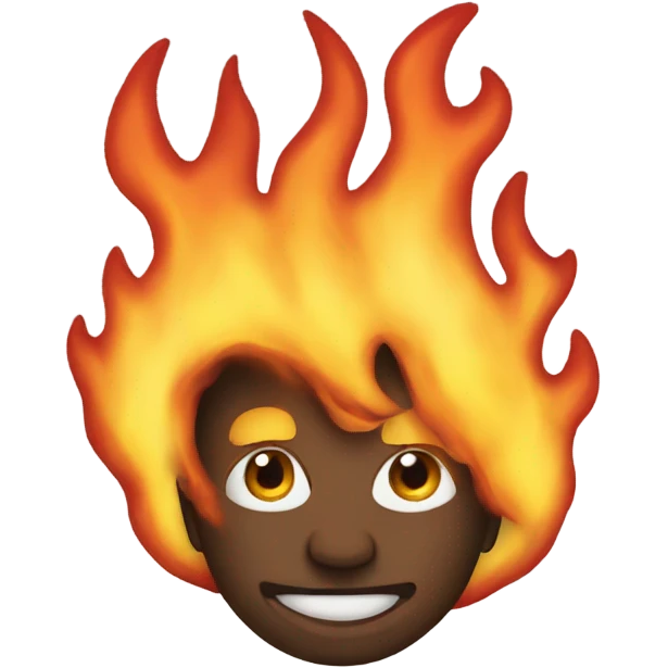 On fire emoji