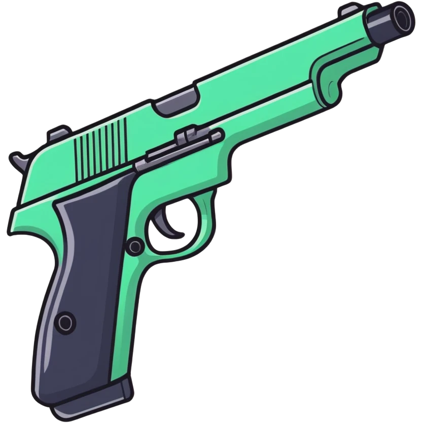 pistola en la mano emoji