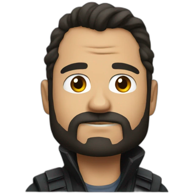 Vic from the shield emoji