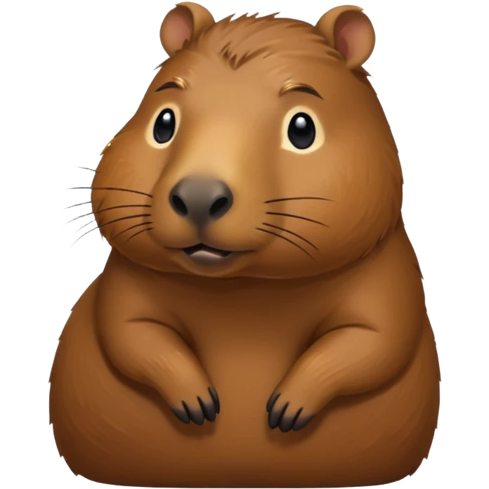 Capybara emoji