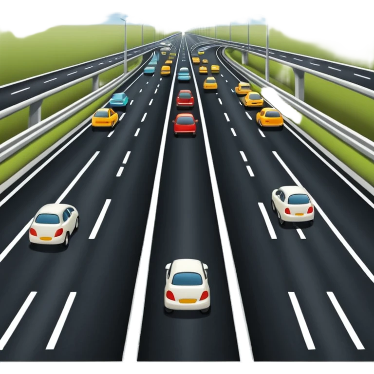 make a motor way emoji