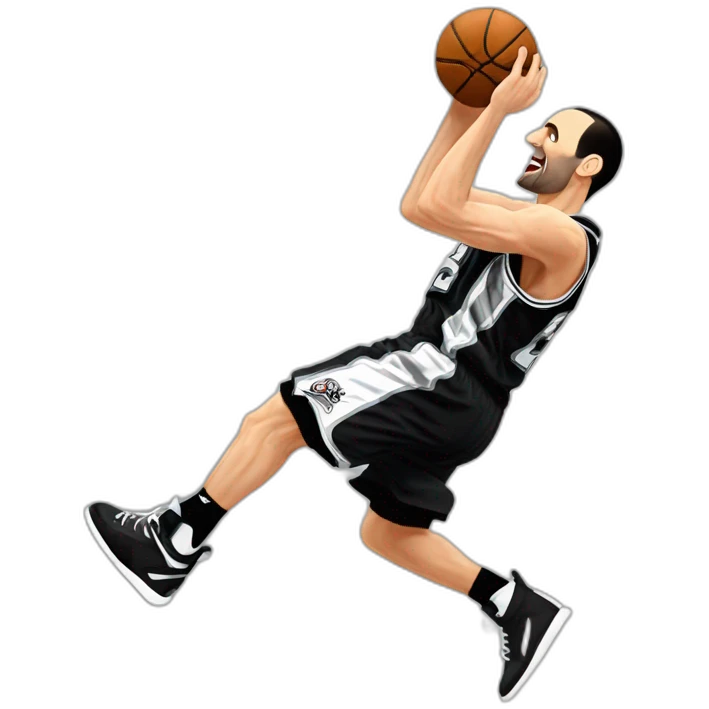 Manu ginobili dunk emoji