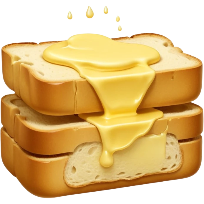 jacquemus handbag in the form of butter that melts on a piece of bread emoji