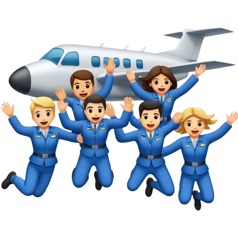 warzone jumping out of planes emoji