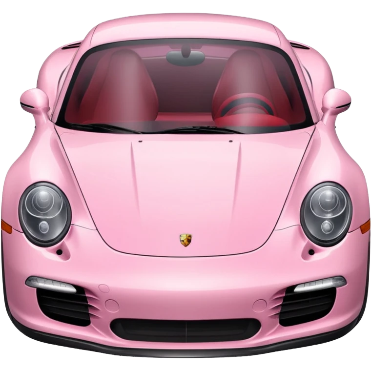 Light pink Porsche  emoji