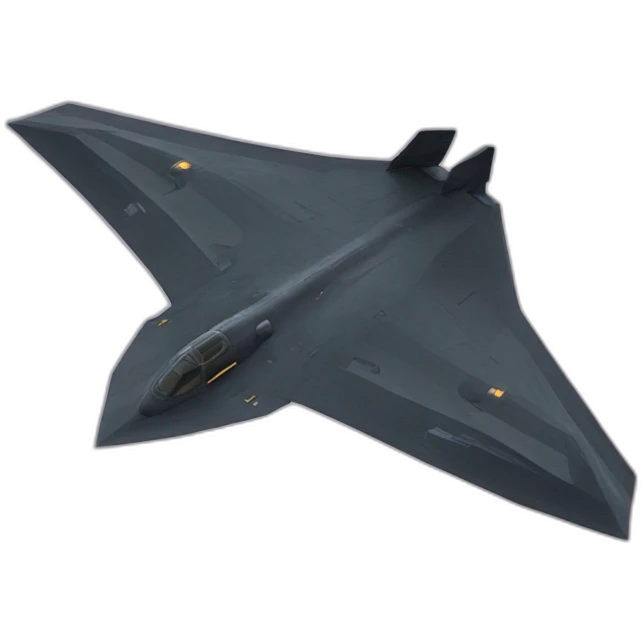 Stealth bomber emoji