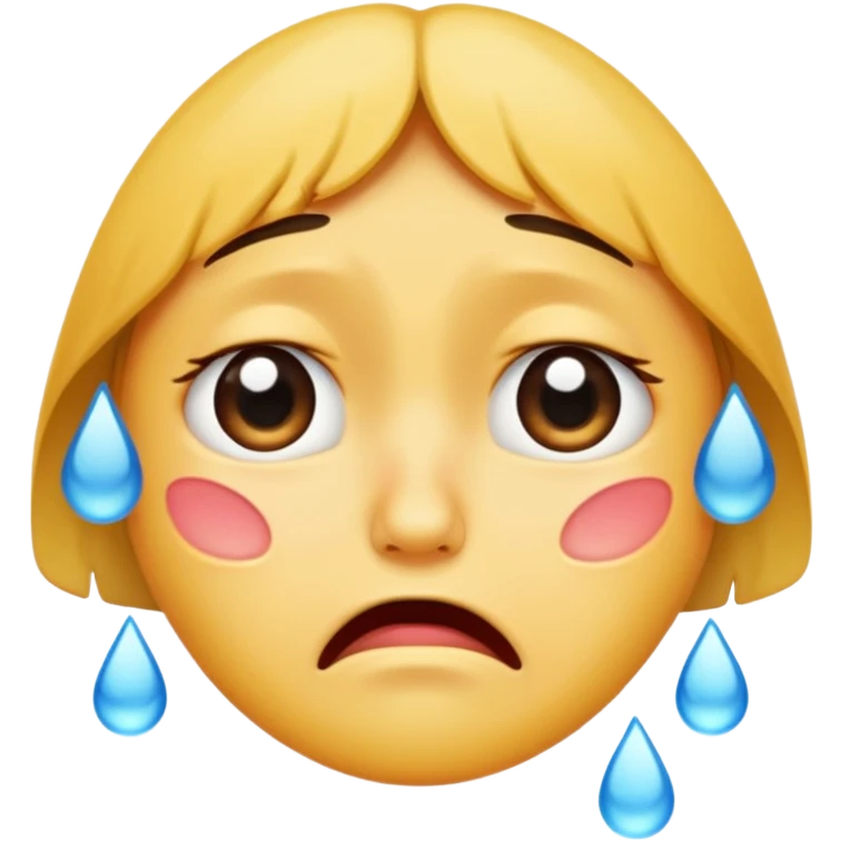 crying face emoji emoji
