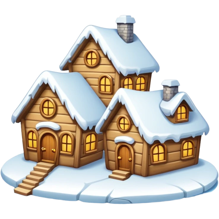 snow houses

 emoji