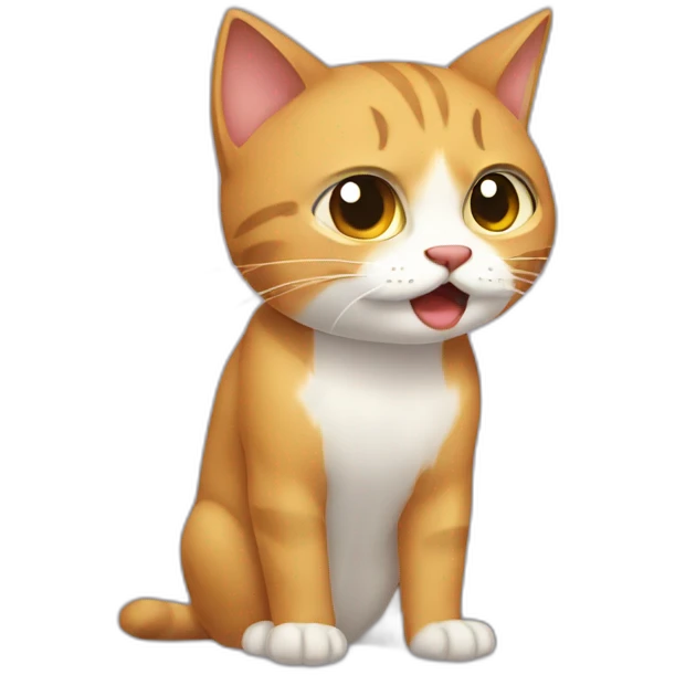 Gato llorando emoji