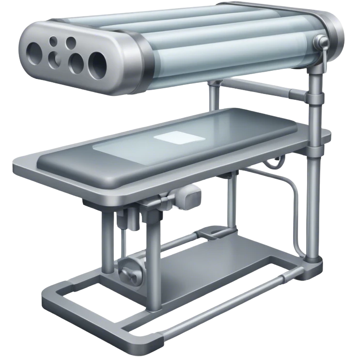 Xray table and tube emoji