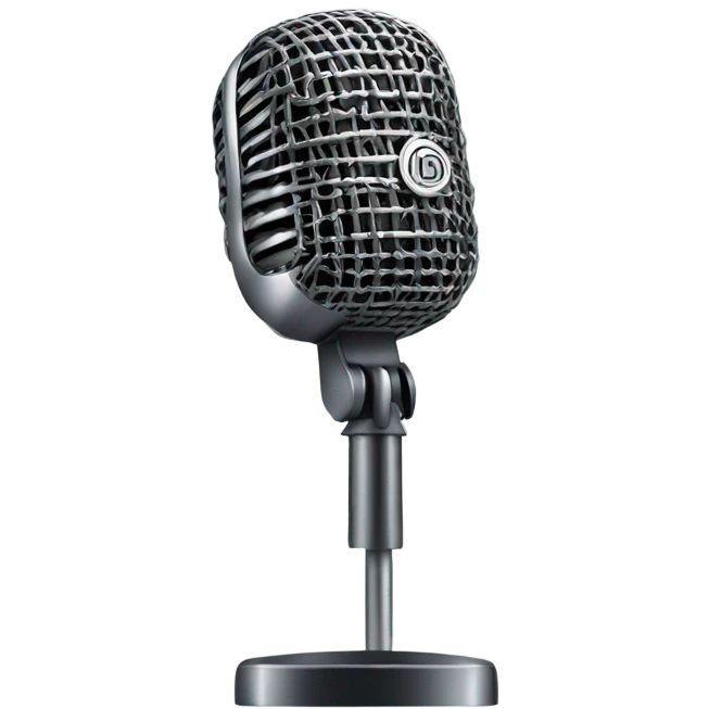Microfone emoji