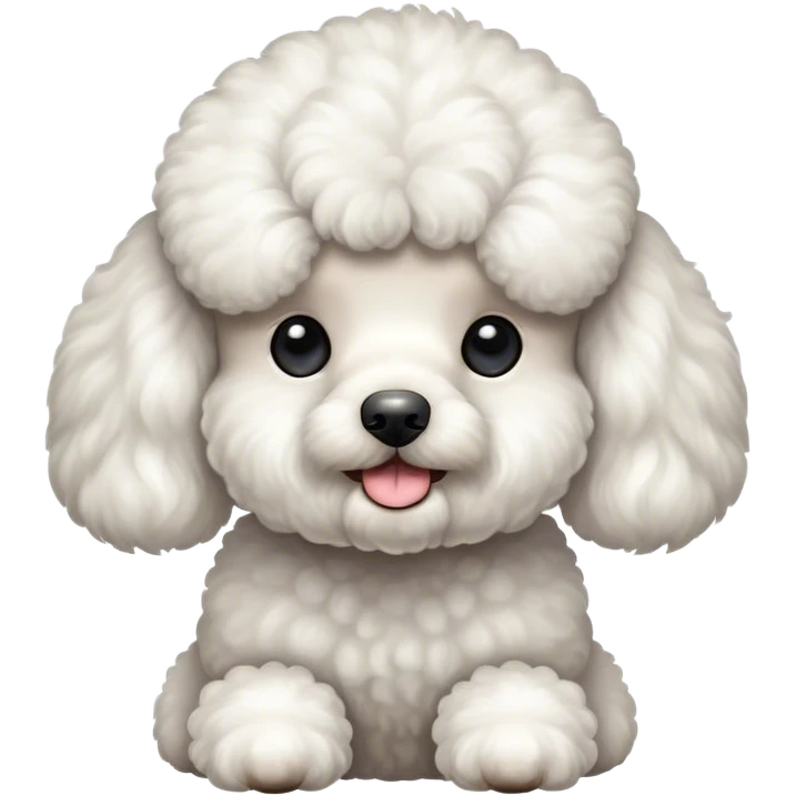 Poodle emoji