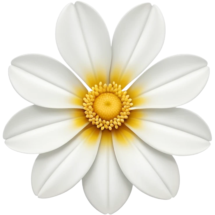 white flower emoji