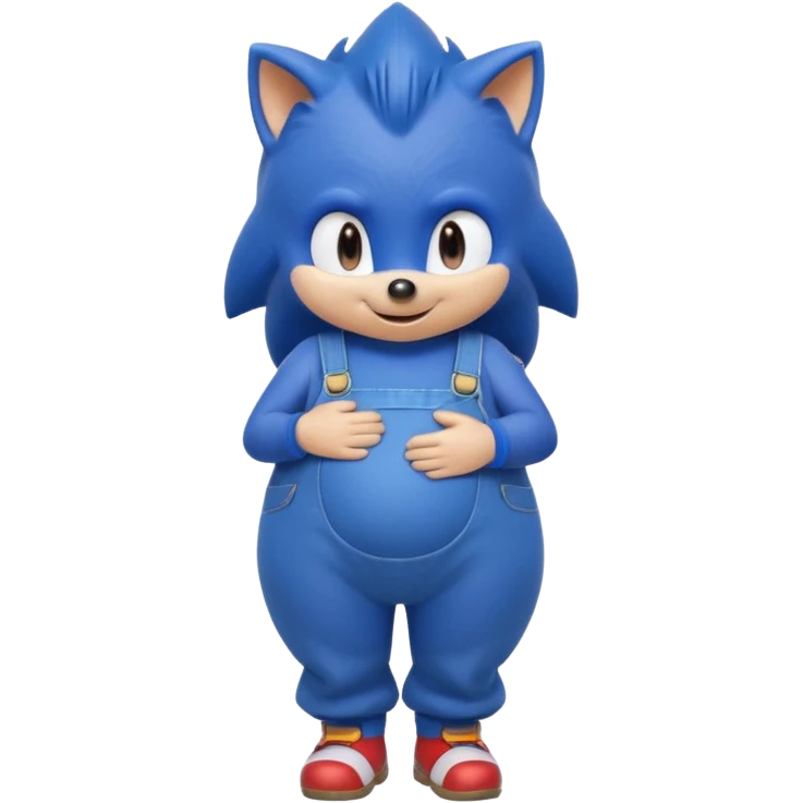 Pregnant sonic X emoji